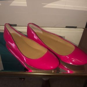 🔥SOLD🔥. Pink Patent Leather Flats